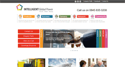 Desktop Screenshot of intelligentglobal.com